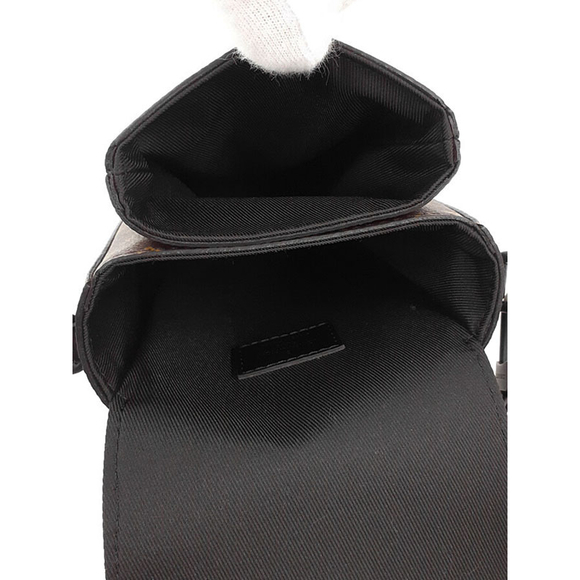 Louis Vuitton Macassar S Lock Vertical Wearable Wallet Black - Picture 3 of 5